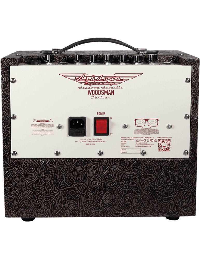 AMPLIFICADOR ASHDOWN WOODSMAN GUITARRA ACÚSTICA - 25w