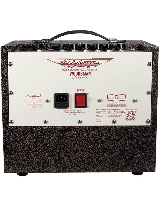 AMPLIFICADOR ASHDOWN WOODSMAN GUITARRA ACÚSTICA - 25w