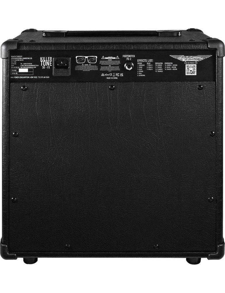 AMPLIFICADOR GUITARRA COMBO ASHDOWN KILLER TONE EFX 1x10" 30W 