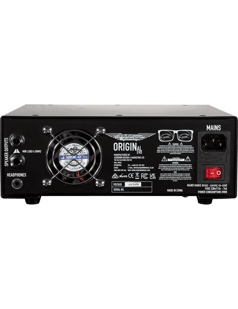 AMPLIFICADOR BAJO CABEZAL DE TRANSISTOR ASHDOWN ORIGINAL EVO - 300w