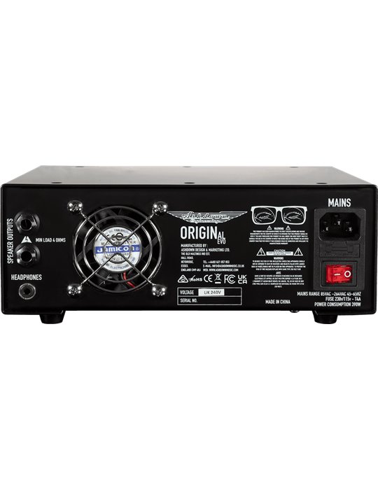 AMPLIFICADOR BAJO CABEZAL DE TRANSISTOR ASHDOWN ORIGINAL EVO - 300w