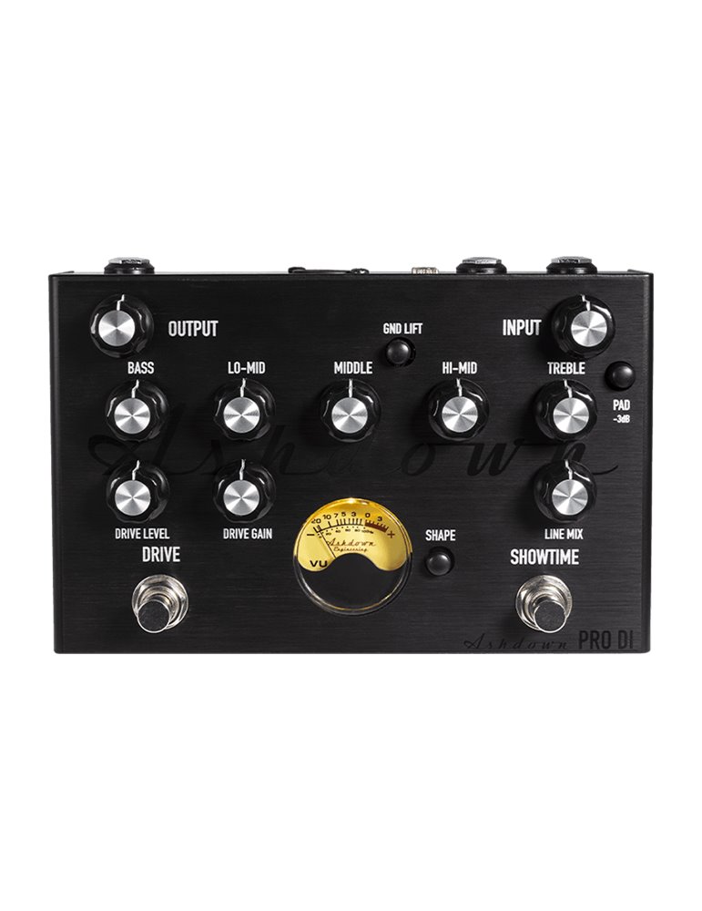 PEDAL DE EFECTOS PREAMP DE 5 BANDAS ASHDOWN PRO DI