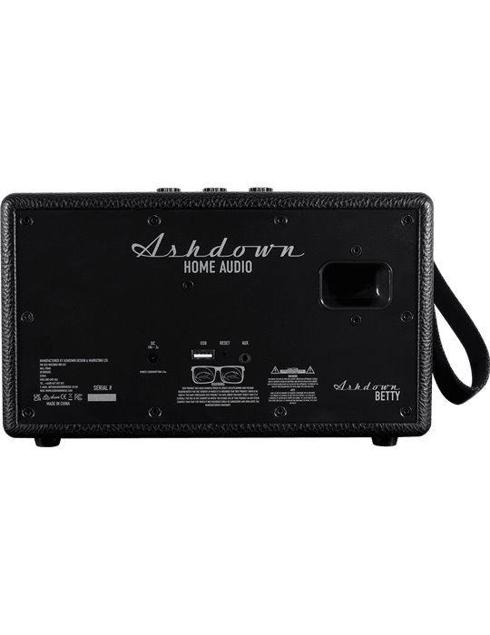 ALTAVOZ BLUETOOTH ASHDOWN 2 X 20W - NEGRO