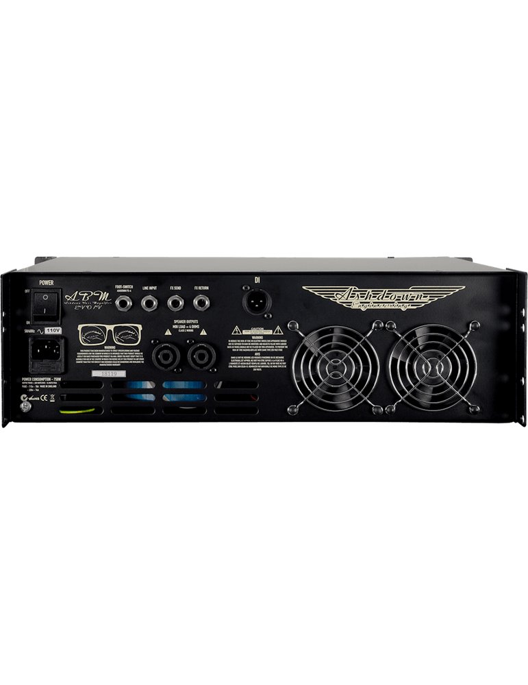AMPLIFICADOR BAJO CABEZAL ASHDOWN ABM - 600w (made in UK)