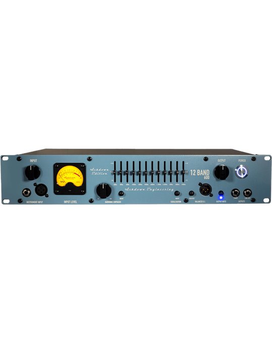 AMPLIFICADOR BAJO CABEZAL DE 12 BANDAS CON EQ GRAPHIC ASHDOWN - 600w