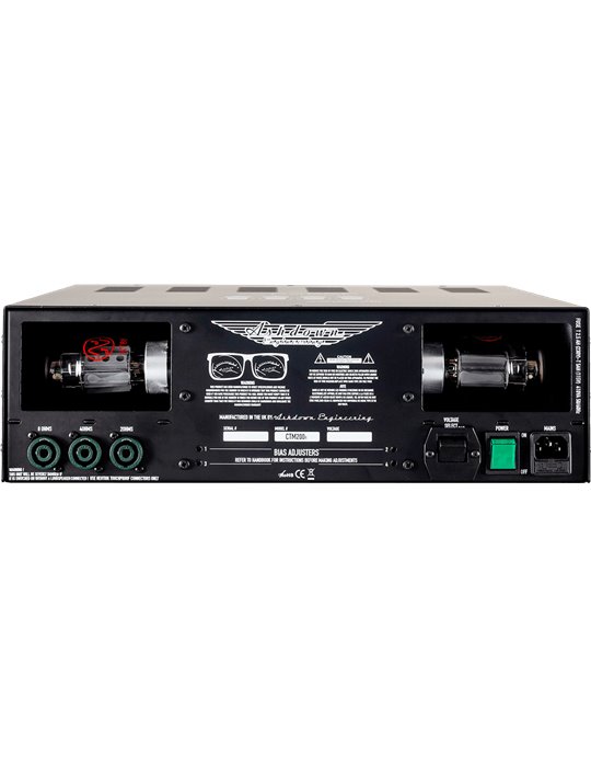 AMPLIFICADOR BAJO CABEZAL DE VÁLVULA ASHDOWN CTM - 200w (made in UK)