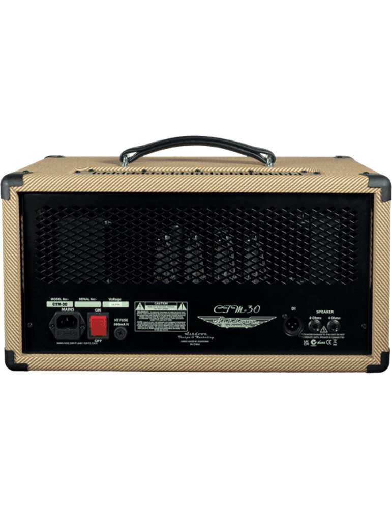 AMPLIFICADOR BAJO CABEZAL DE VÁLVULA ASHDOWN CTM TWEED - 30W