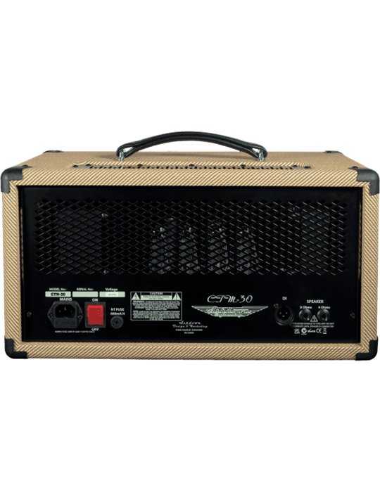 AMPLIFICADOR BAJO CABEZAL DE VÁLVULA ASHDOWN CTM TWEED - 30W
