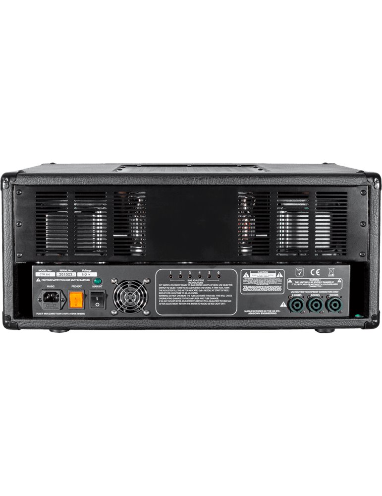 AMPLIFICADOR BAJO CABEZAL DE VÁLVULA ASHDOWN CTM - 300w (made in UK)