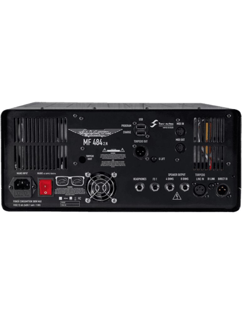 AMPLIFICADOR GUITARRA CABEZAL DE VÁLVULA ASHDOWN MF484 2.N - 30W