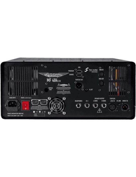 AMPLIFICADOR GUITARRA CABEZAL DE VÁLVULA ASHDOWN MF484 2.N - 30W