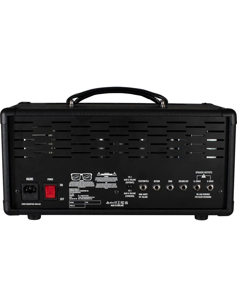 AMPLIFICADOR GUTARRA CABEZAL ASHDOWN PEACEMAKER 20 w - Made in UK