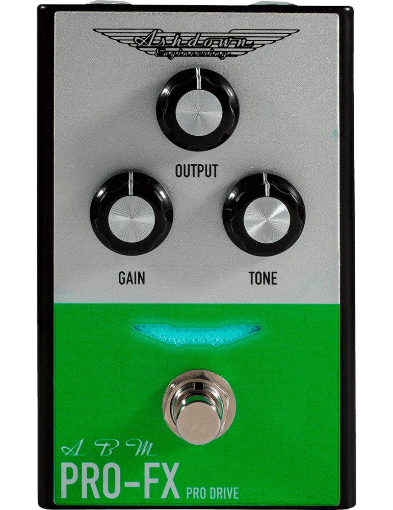 PEDAL DE DISTORCIÓN ASHDOWN ABM PRO-FX "PRO DRIVE"