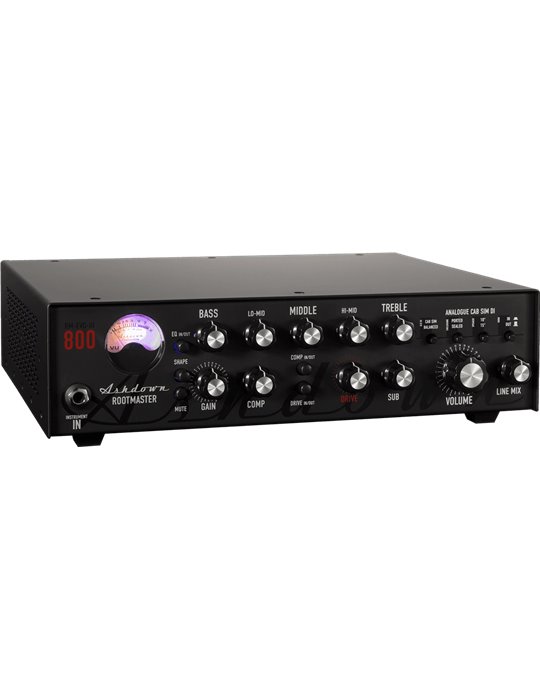 AMPLIFICADOR BAJO CABEZAL DE TRANSISTOR ASHDOWN RM EVO III - 800w