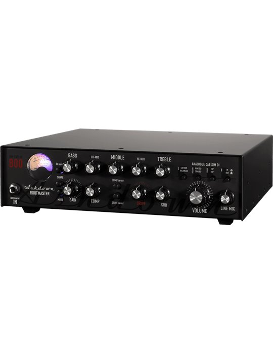 AMPLIFICADOR BAJO CABEZAL DE TRANSISTOR ASHDOWN RM EVO III - 800w