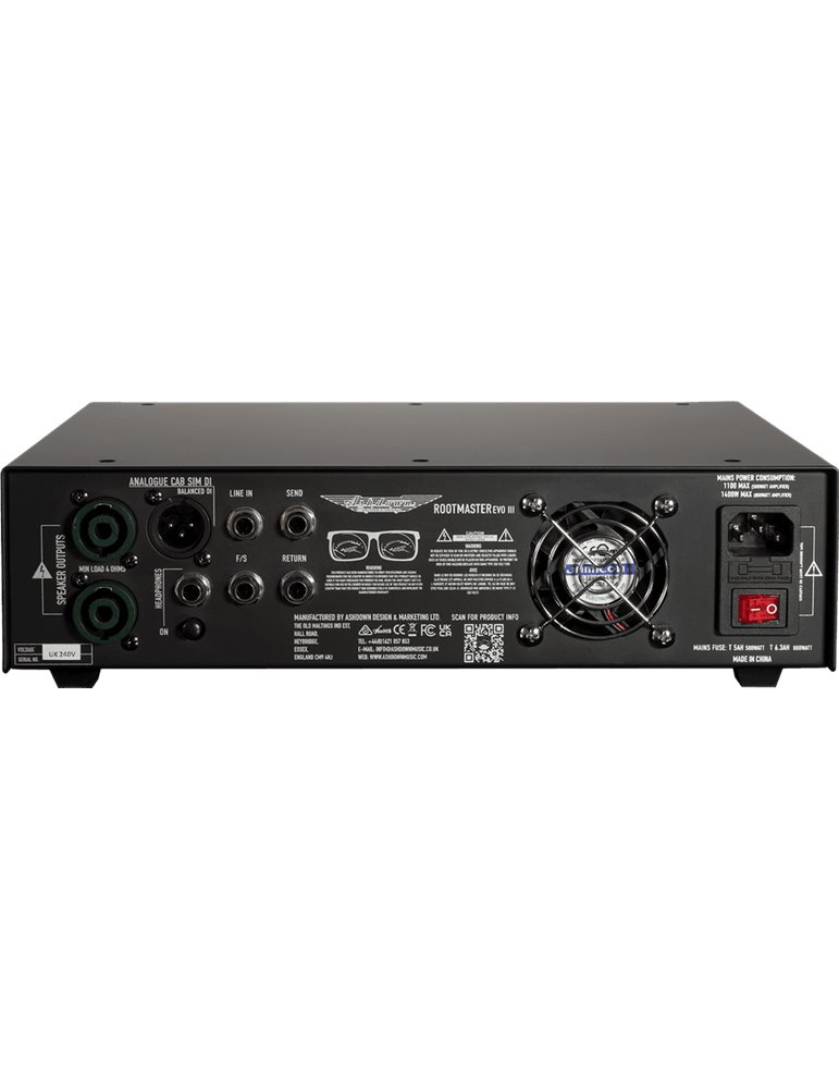 AMPLIFICADOR BAJO CABEZAL DE TRANSISTOR ASHDOWN RM EVO III - 800w