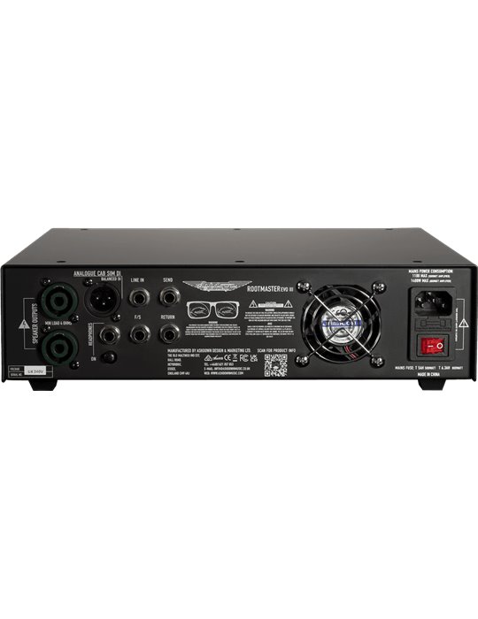AMPLIFICADOR BAJO CABEZAL DE TRANSISTOR ASHDOWN RM EVO III - 800w