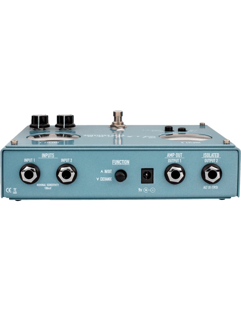 PEDAL CONMUTADOR 2x INPUTS/ 2x OUTPUTS ASHDOWN "BASS EXCHANGE"