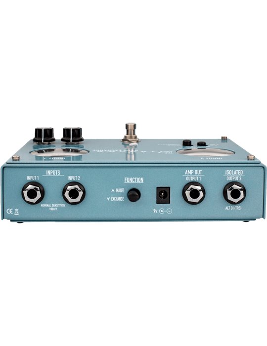 PEDAL CONMUTADOR 2x INPUTS/ 2x OUTPUTS ASHDOWN "BASS EXCHANGE"