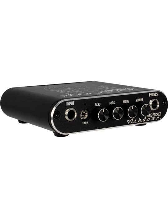 PREAMPLIFICADOR DE AURICULARES / INTERFAZ DE AUDIO ASHDOWN TONE POCKET - NEGRO