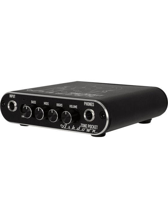 PREAMPLIFICADOR DE AURICULARES / INTERFAZ DE AUDIO ASHDOWN TONE POCKET - NEGRO