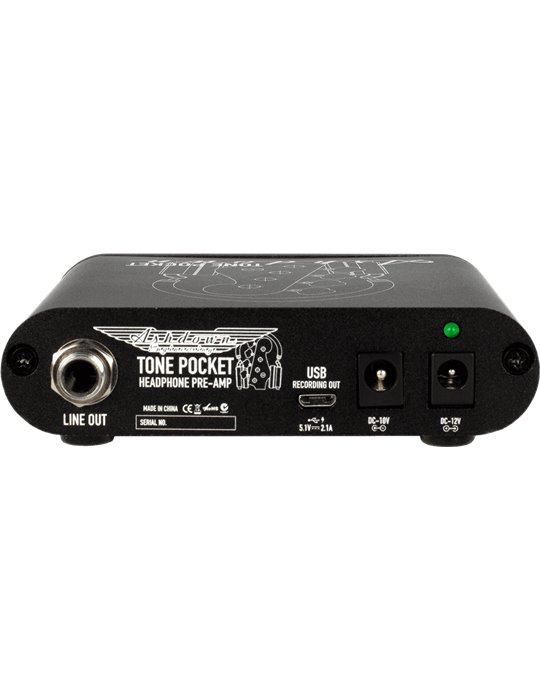 PREAMPLIFICADOR DE AURICULARES / INTERFAZ DE AUDIO ASHDOWN TONE POCKET - NEGRO