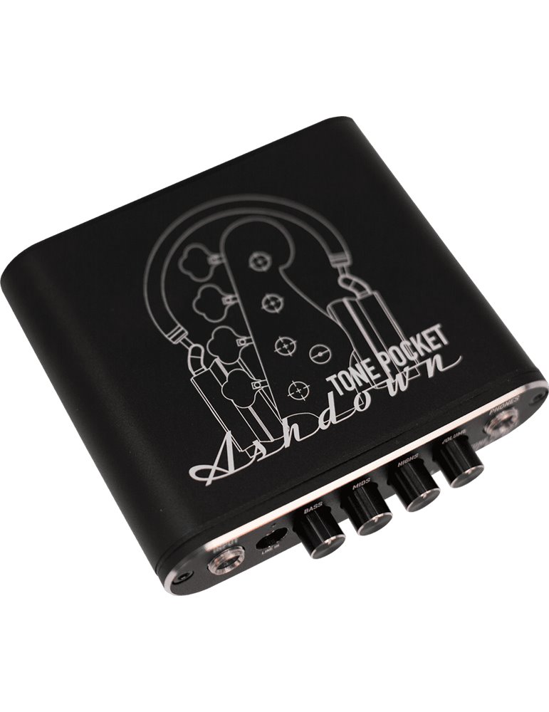PREAMPLIFICADOR DE AURICULARES / INTERFAZ DE AUDIO ASHDOWN TONE POCKET - NEGRO