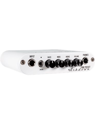 PREAMPLIFICADOR DE AURICULARES / INTERFAZ DE AUDIO ASHDOWN TONE POCKET - BLANCO 2