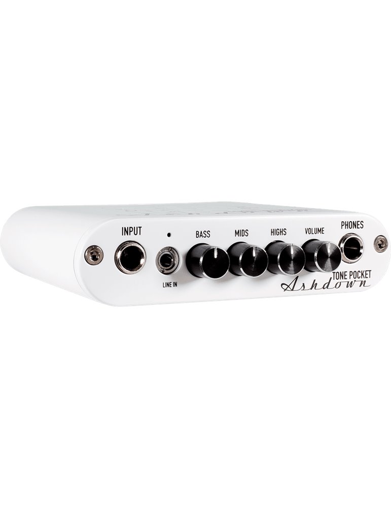 PREAMPLIFICADOR DE AURICULARES / INTERFAZ DE AUDIO ASHDOWN TONE POCKET - BLANCO