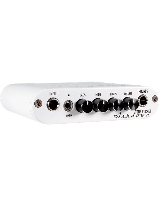 PREAMPLIFICADOR DE AURICULARES / INTERFAZ DE AUDIO ASHDOWN TONE POCKET - BLANCO