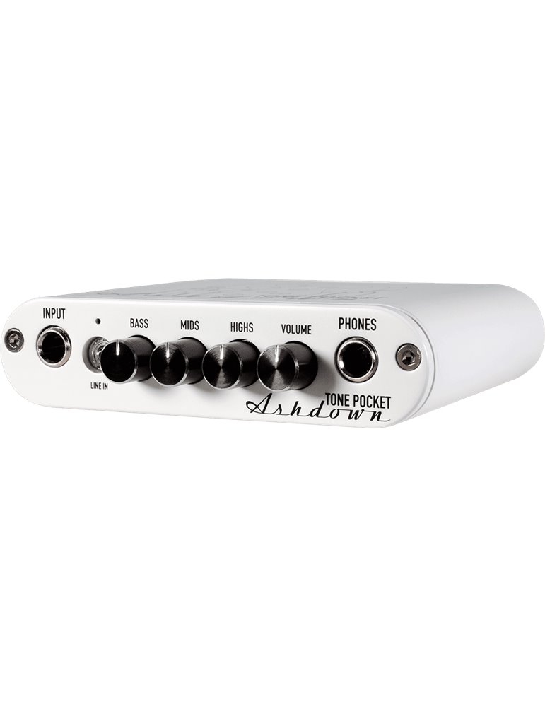 PREAMPLIFICADOR DE AURICULARES / INTERFAZ DE AUDIO ASHDOWN TONE POCKET - BLANCO