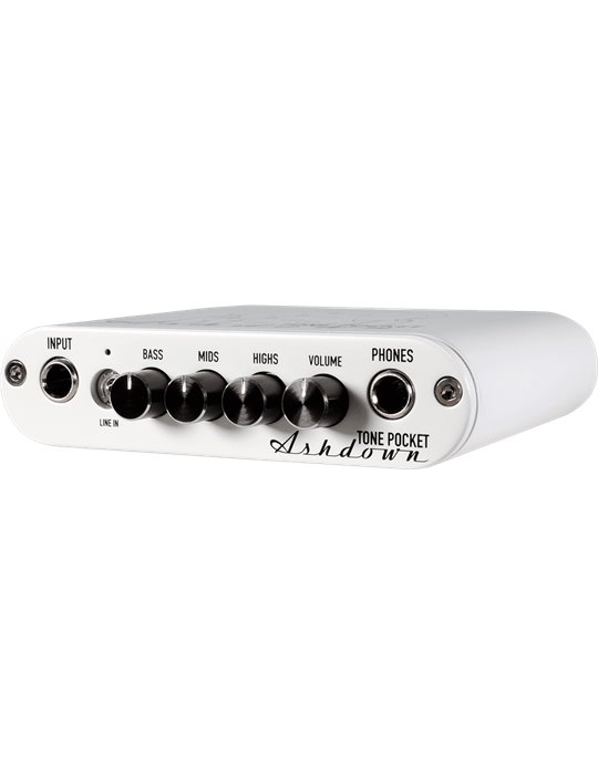 PREAMPLIFICADOR DE AURICULARES / INTERFAZ DE AUDIO ASHDOWN TONE POCKET - BLANCO