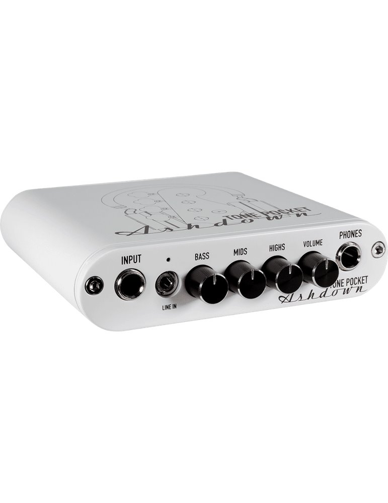 PREAMPLIFICADOR DE AURICULARES / INTERFAZ DE AUDIO ASHDOWN TONE POCKET - BLANCO