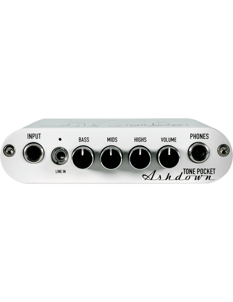PREAMPLIFICADOR DE AURICULARES / INTERFAZ DE AUDIO ASHDOWN TONE POCKET - BLANCO