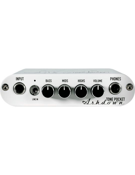 PREAMPLIFICADOR DE AURICULARES / INTERFAZ DE AUDIO ASHDOWN TONE POCKET - BLANCO