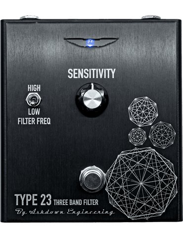 PEDAL DE FILTRO DINÁMICO ASHDOWN "TYPE 23" (made in UK)