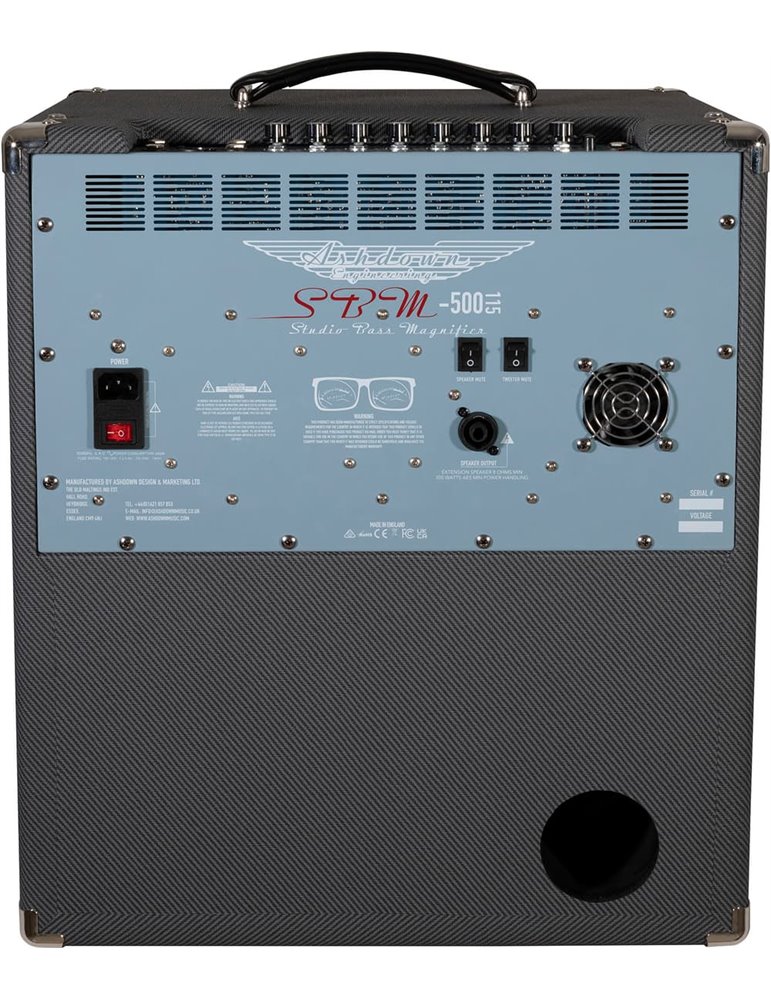 AMPLIFICADOR BAJO COMBO ASHDOWN UK SBM STUDIO 1 x 15" - 500w