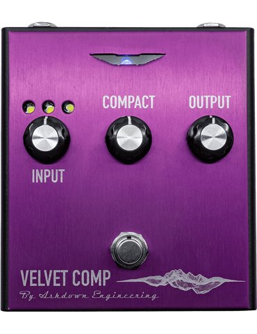 PEDAL COMPRESOR ANALÓGICO ASHDOWN "VELVET" (made in UK)
