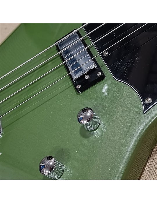 BAJO ELÉCTRICO ASHDOWN ROASTED SAINT SOAPBAR RM/RM  - ONYX GREEN