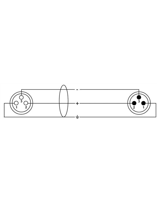 Cable de micrófono XLR 10 m