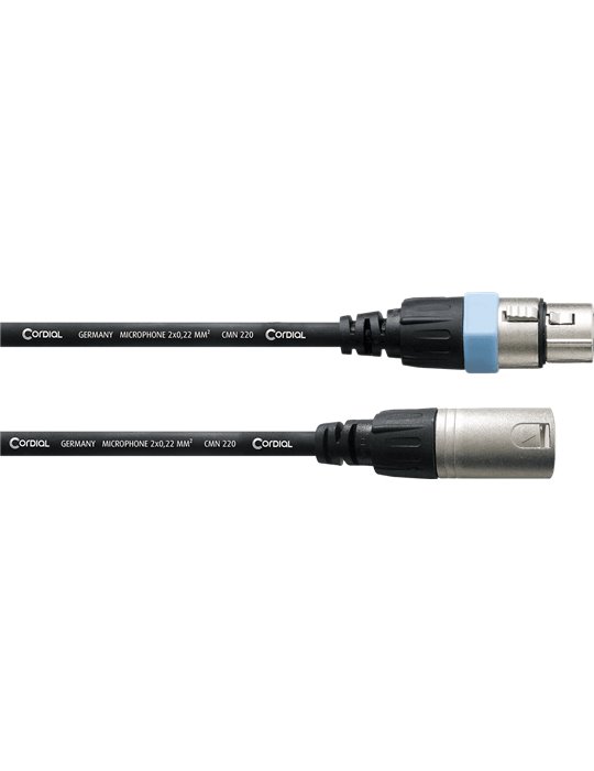 Cable de micrófono XLR de 2,5 m