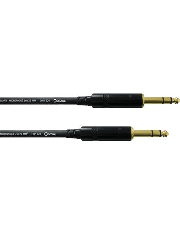 Cable de audio jack estéreo de 1,5 m
