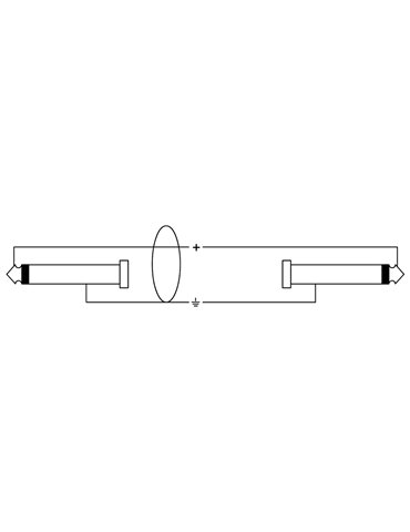 Cable de instrumento jack-jack 3m 2