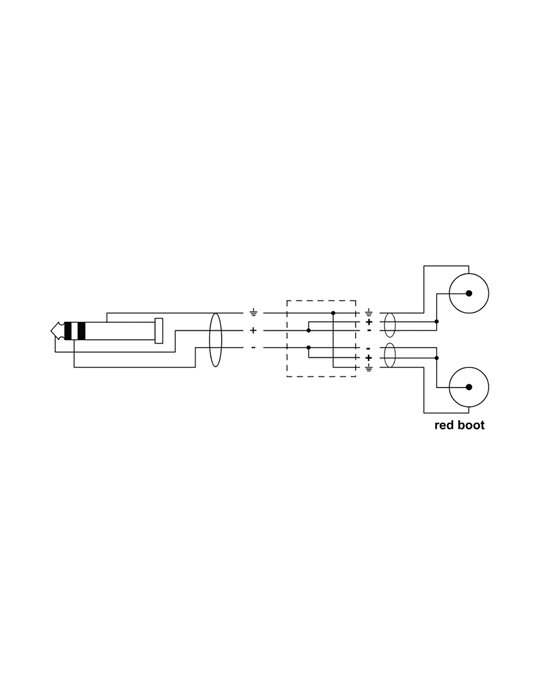 Cable Y minijack estéreo/RCA 6 m