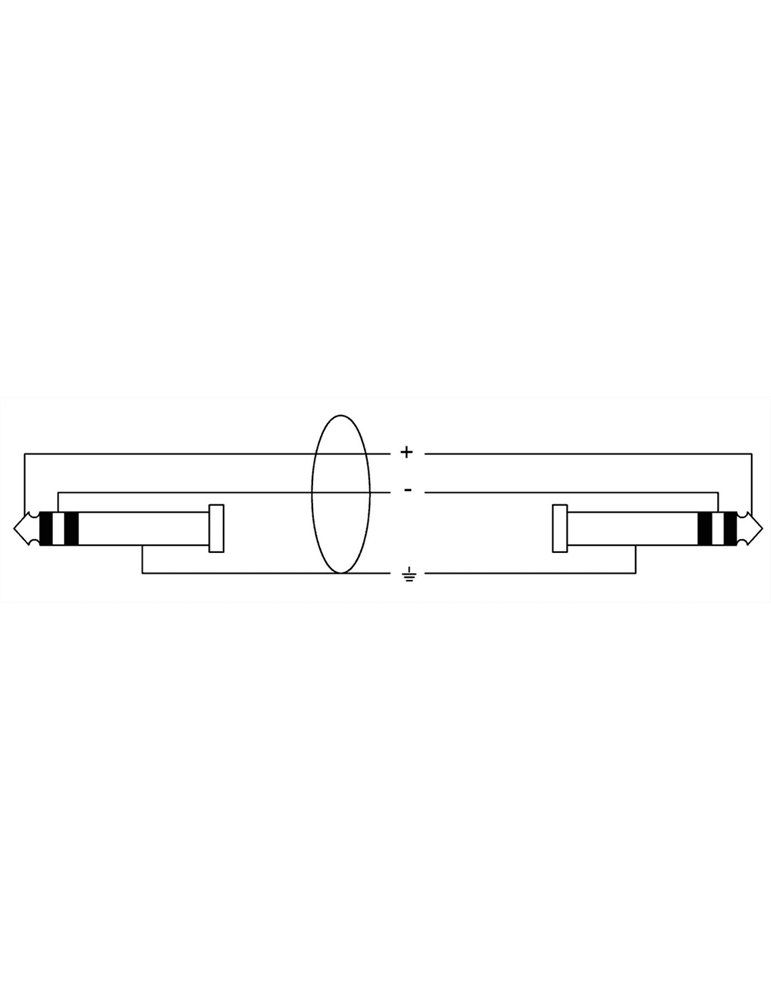 Cable de audio jack estéreo 6m