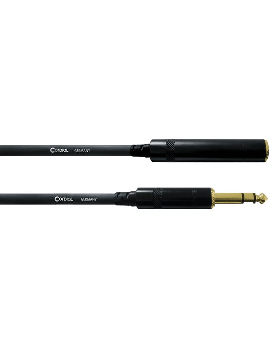 Cable de audio estéreo jack macho/minijack hembra 3 m