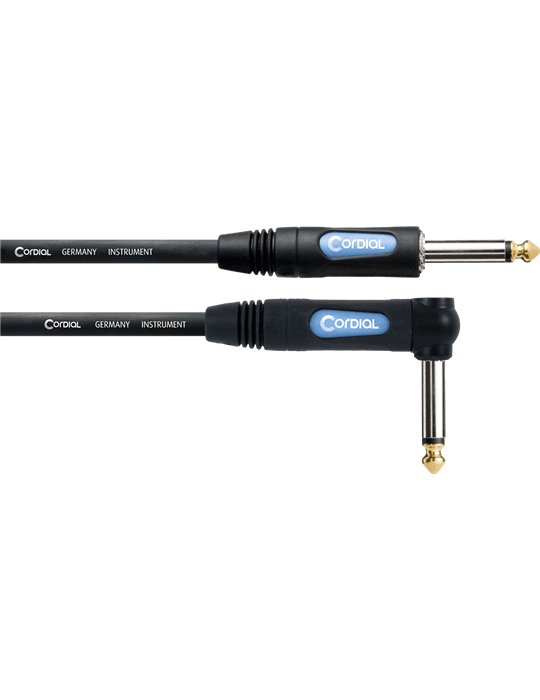 Cable de instrumento jack-jack Recto/Acodado de 6m