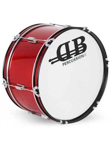 Bombo Banda 20"X10" Db0047005 - Rojo
