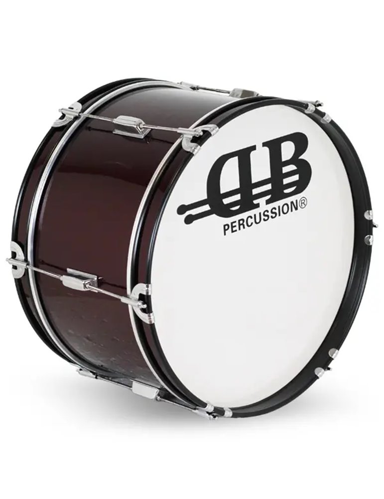 Bombo Banda 18"X10" Db0048101 - Rojo vino b