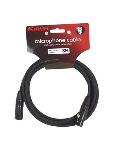 Cable Standart Micro Mpc-230-10M Xlr M - Xlr F 20Awg001 - Negro